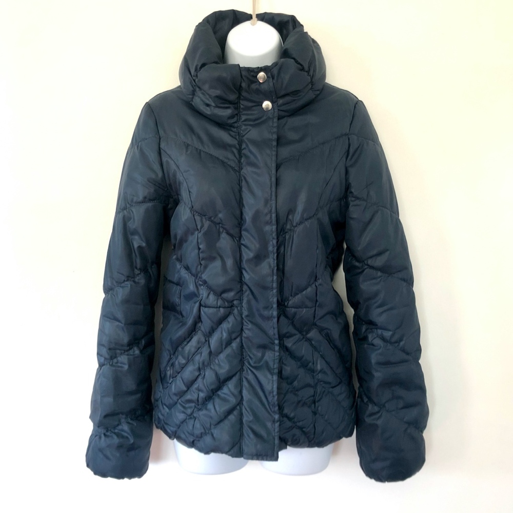 H&M Lightweight Navy Puffer Jacket. Sz 2. $66